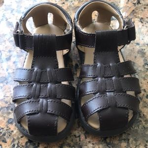Size 7W boys sandals